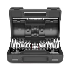 Set de Pesas Cromadas con Estuche 20k