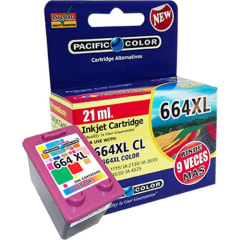 Catridge De Impresora N-664XL Pacific color negro - Negro