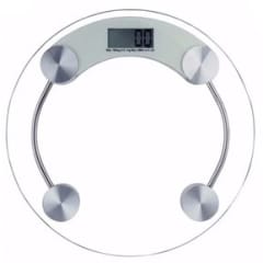 Pesa Balanza de Baño de Vidrio Templado Dblue Redonda