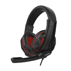 Audífonos Gamer Ps4 Consola Audiopro Negro-Rojo
