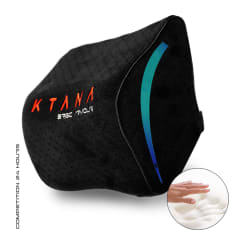 Cojín Almohada Ergonómico Memory Foam Gamer Ktana Negro