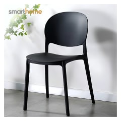 Silla Terraza Negro PVC Modelo Chaise Smarthome