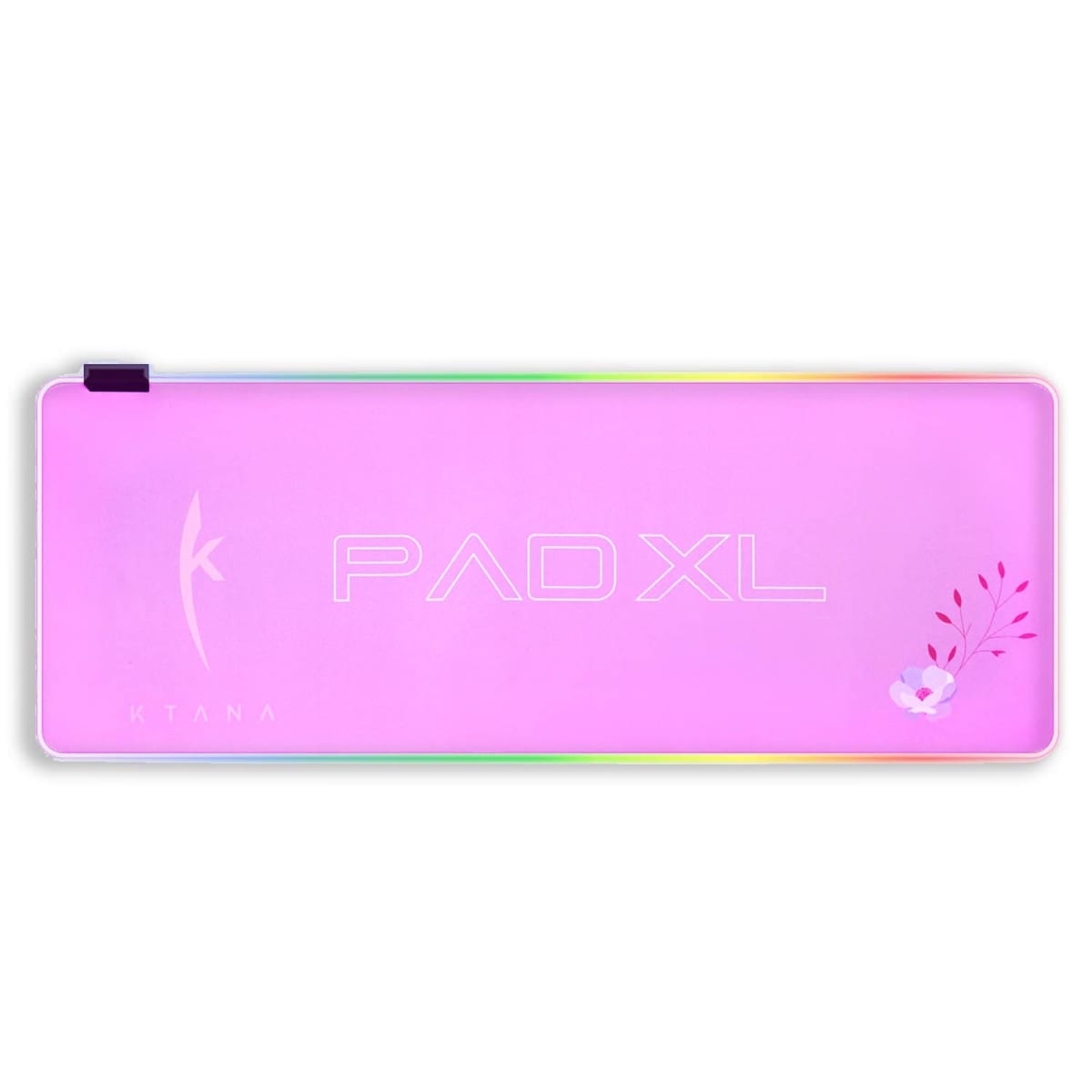 MOUSE PAD LED GAMER PROFESIONAL ROSADO 80X30 CMS KTANA2