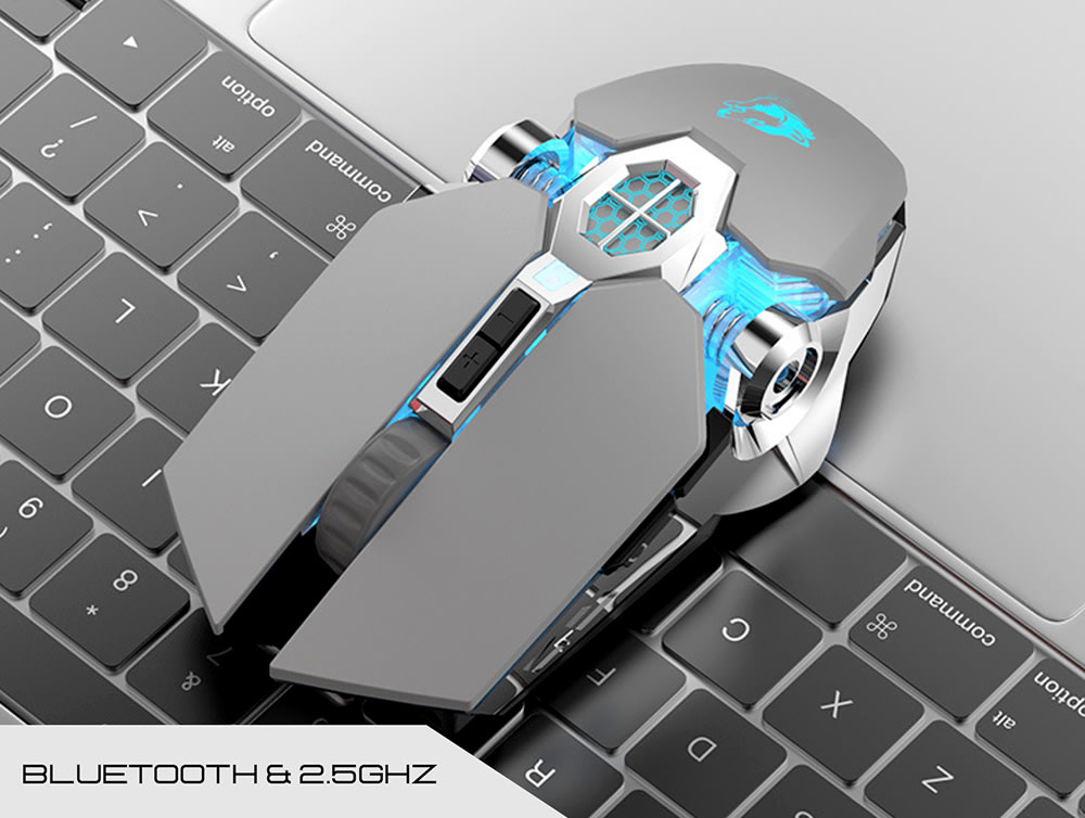 MOUSE GAMER INALAMBRICO RECARGABLE TVOLF X13 3