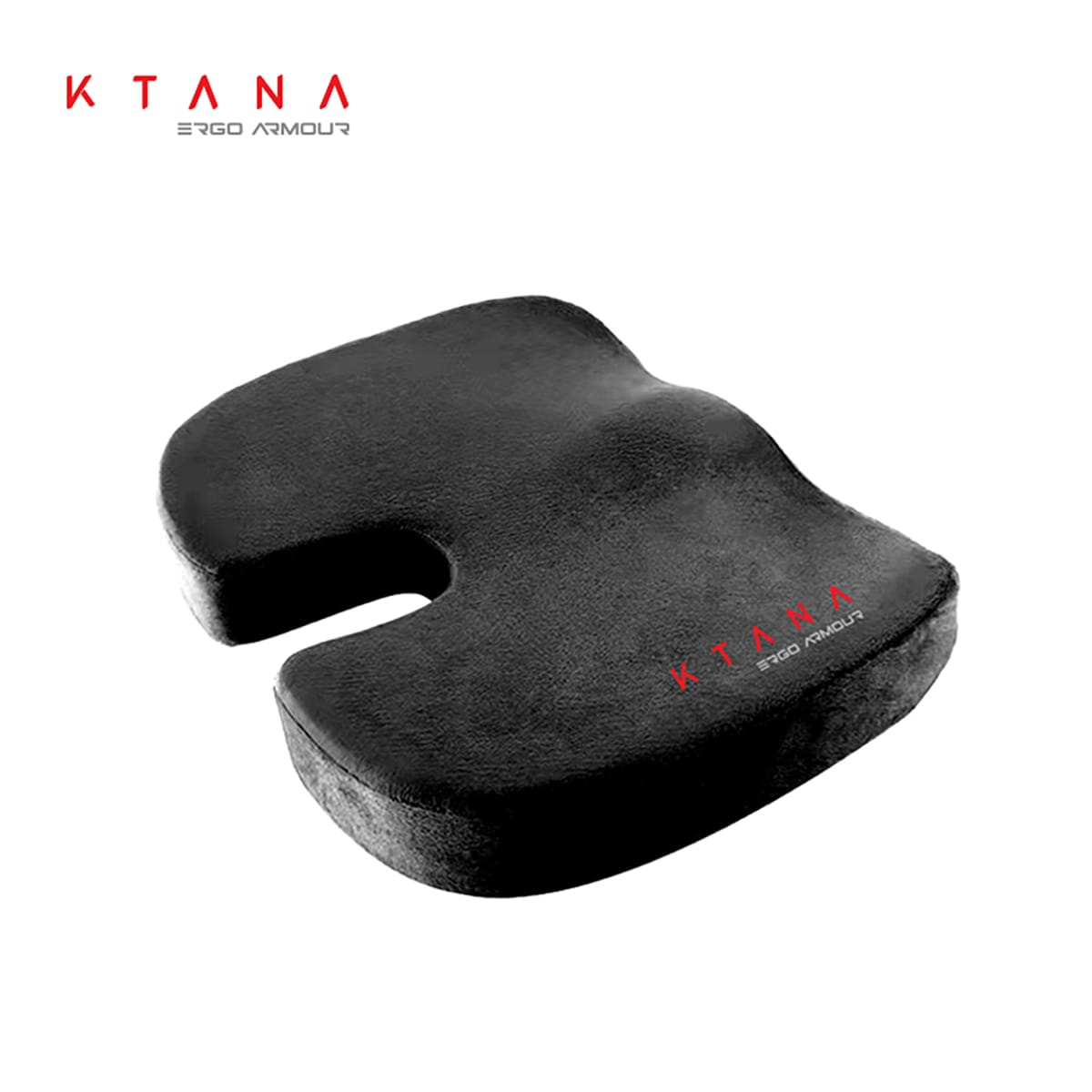 Cojín Ergonómico Memory Foam Plus Asiento Ktana Negro1