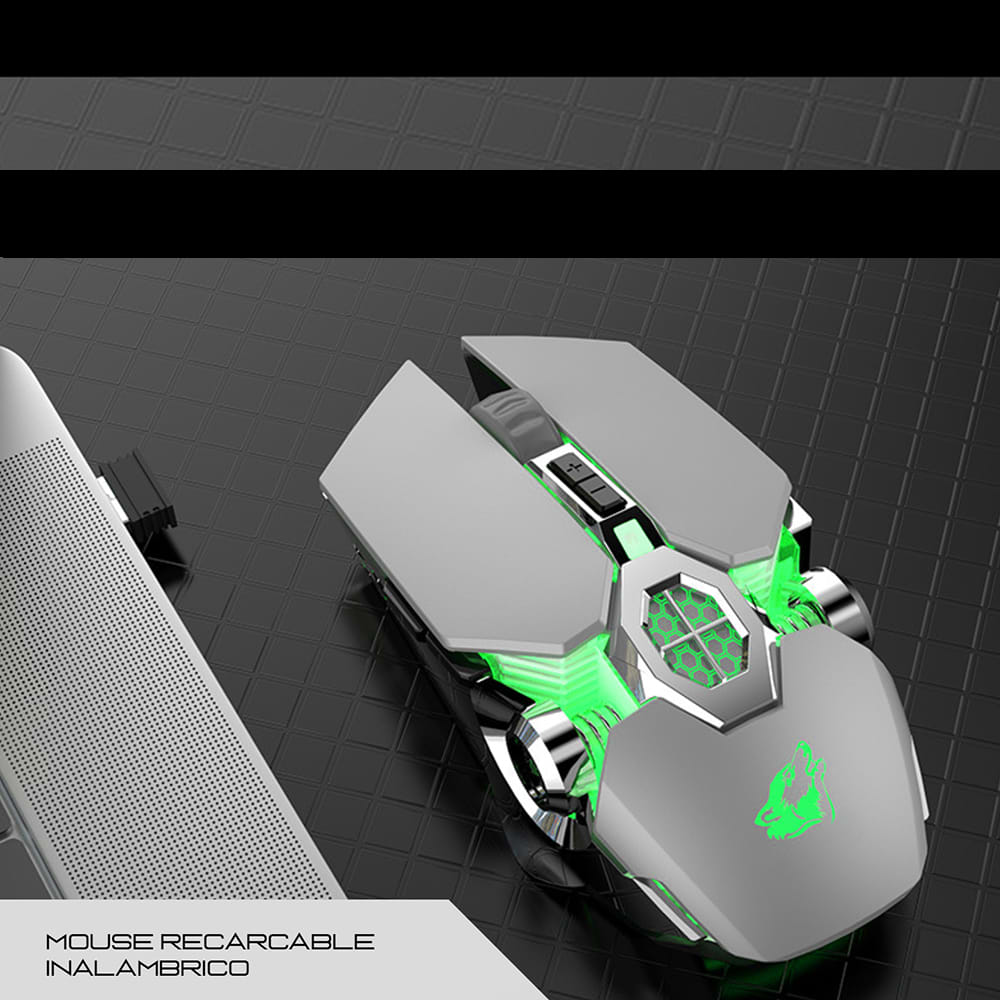 MOUSE GAMER INALAMBRICO RECARGABLE TVOLF X13 1