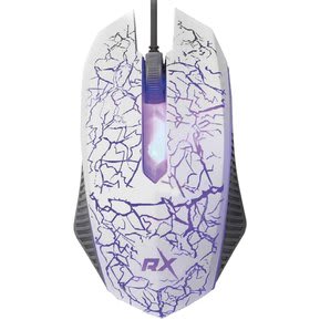 Mouse Gamer Pro Reptile Rx0008 Blanco Retroiluminado2