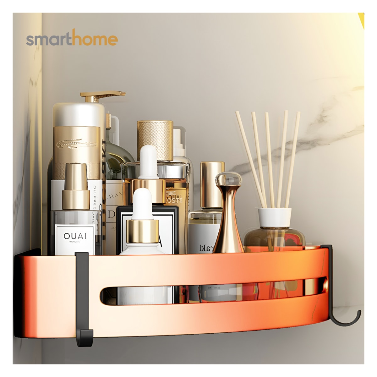 Esquinero Baño Acero Mate Smarthome Bronce Negro4