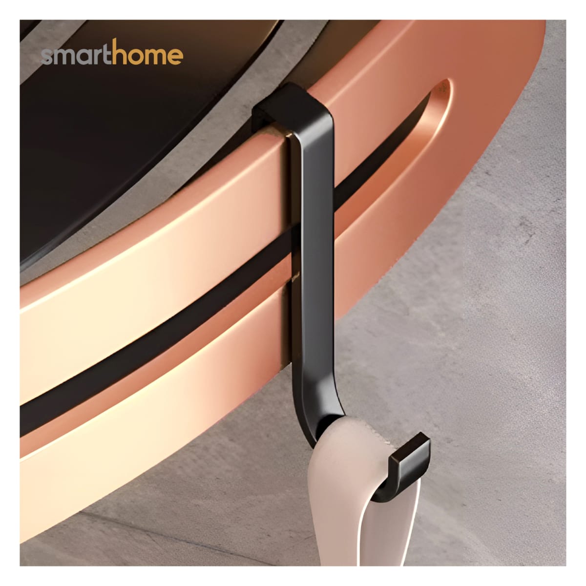 Esquinero Baño Acero Mate Smarthome Bronce Negro3