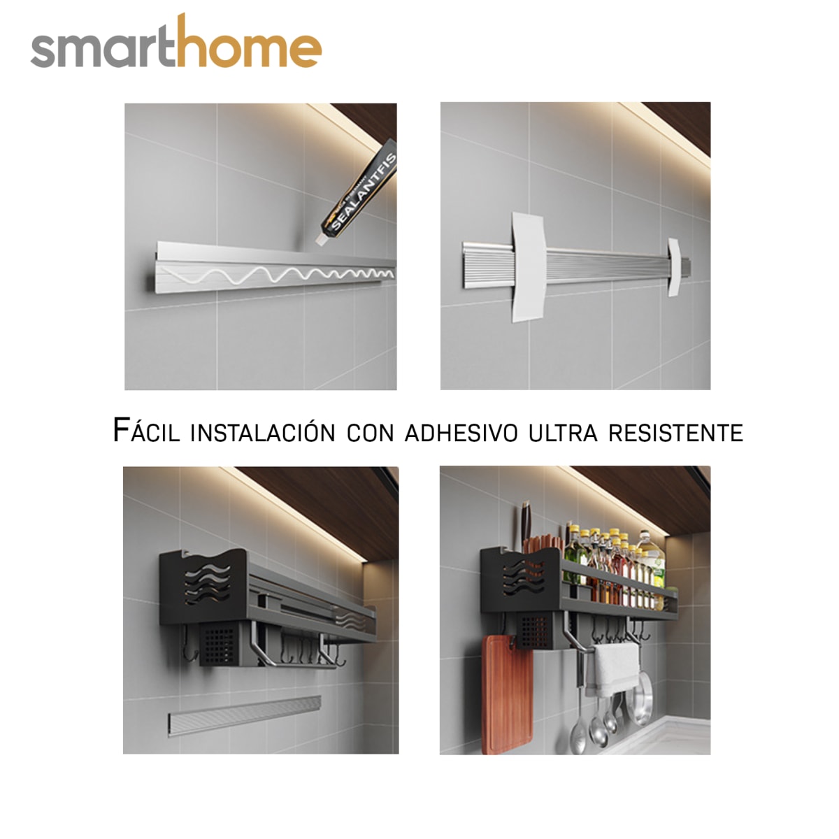 Estante Organizador de Cocina Smarthome 50 cms8