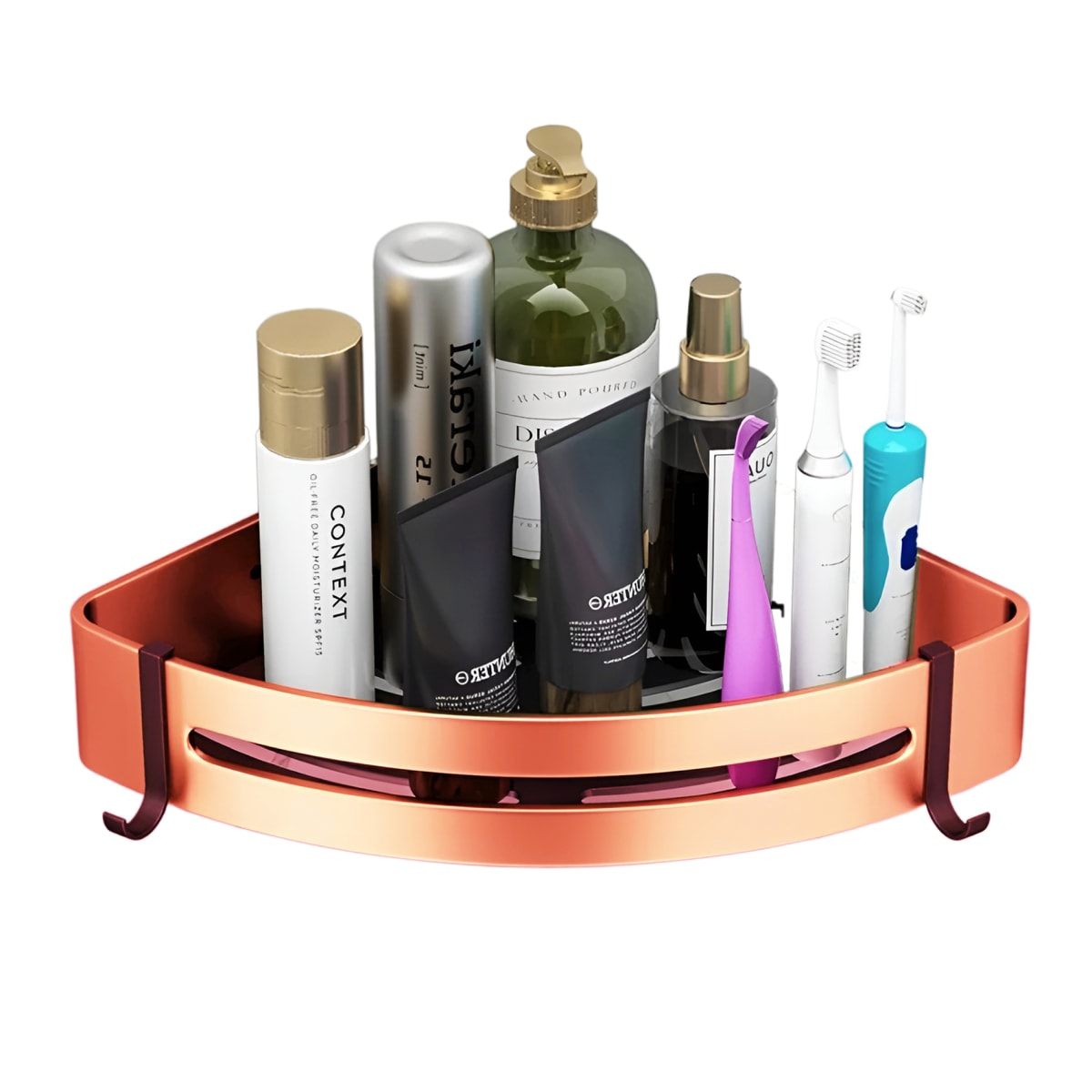 Esquinero Baño Acero Mate Smarthome Bronce Negro2