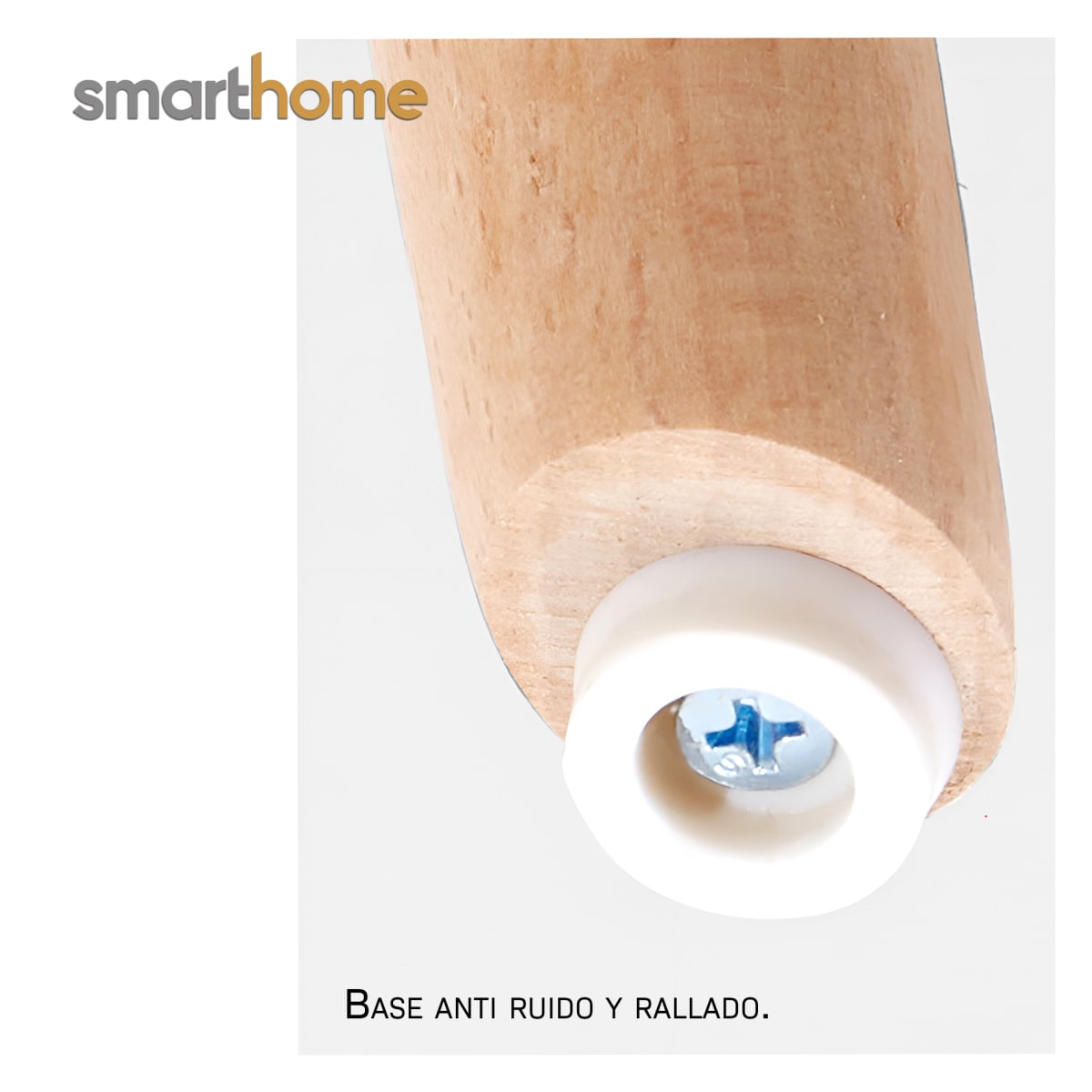 Kit 4 sillas modelo Eames diseño Smarthome color Gris2