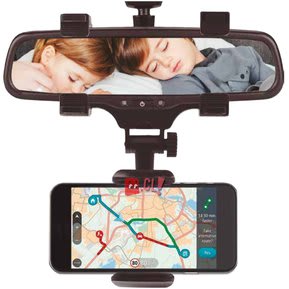 Porta Celular Espejo Retrovisor Auto1