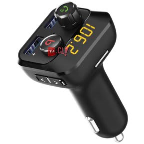 Transmisor Fm Bluetooth Auto 2 Usb Dblue Negro1