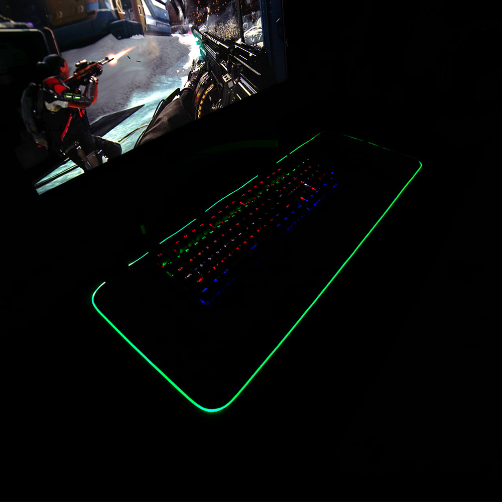 PAD MOUSE GAMER XL RETROILUMINADO LED  KTANA 1