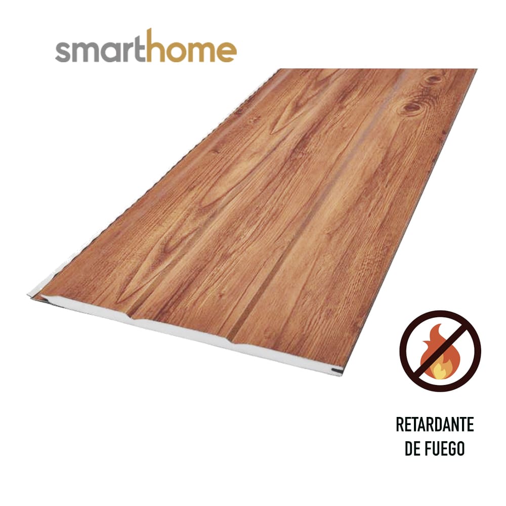 Kit 10 Planchas Siding Metal Extra Grosor 20 mm Color Alpino1