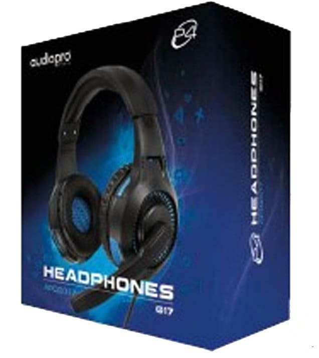 AUDIFONO GAMER PS4, PC, NINTENDO, CELULARES AUDIOPRO 02016 NEGRO2