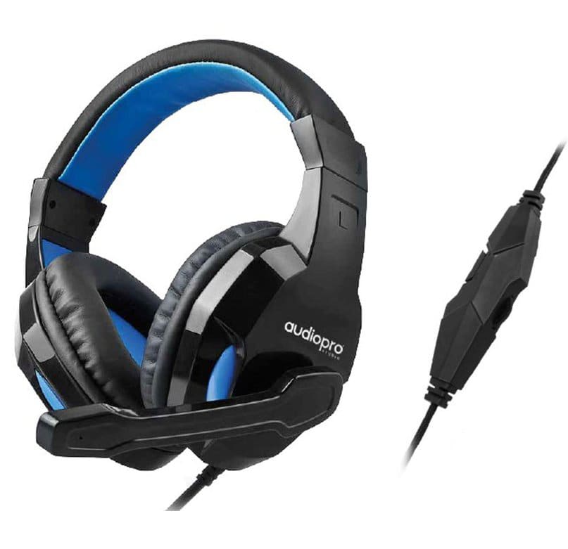 AUDIFONO GAMER PS4, PC, NINTENDO, CELULARES AUDIOPRO 02016 NEGRO1
