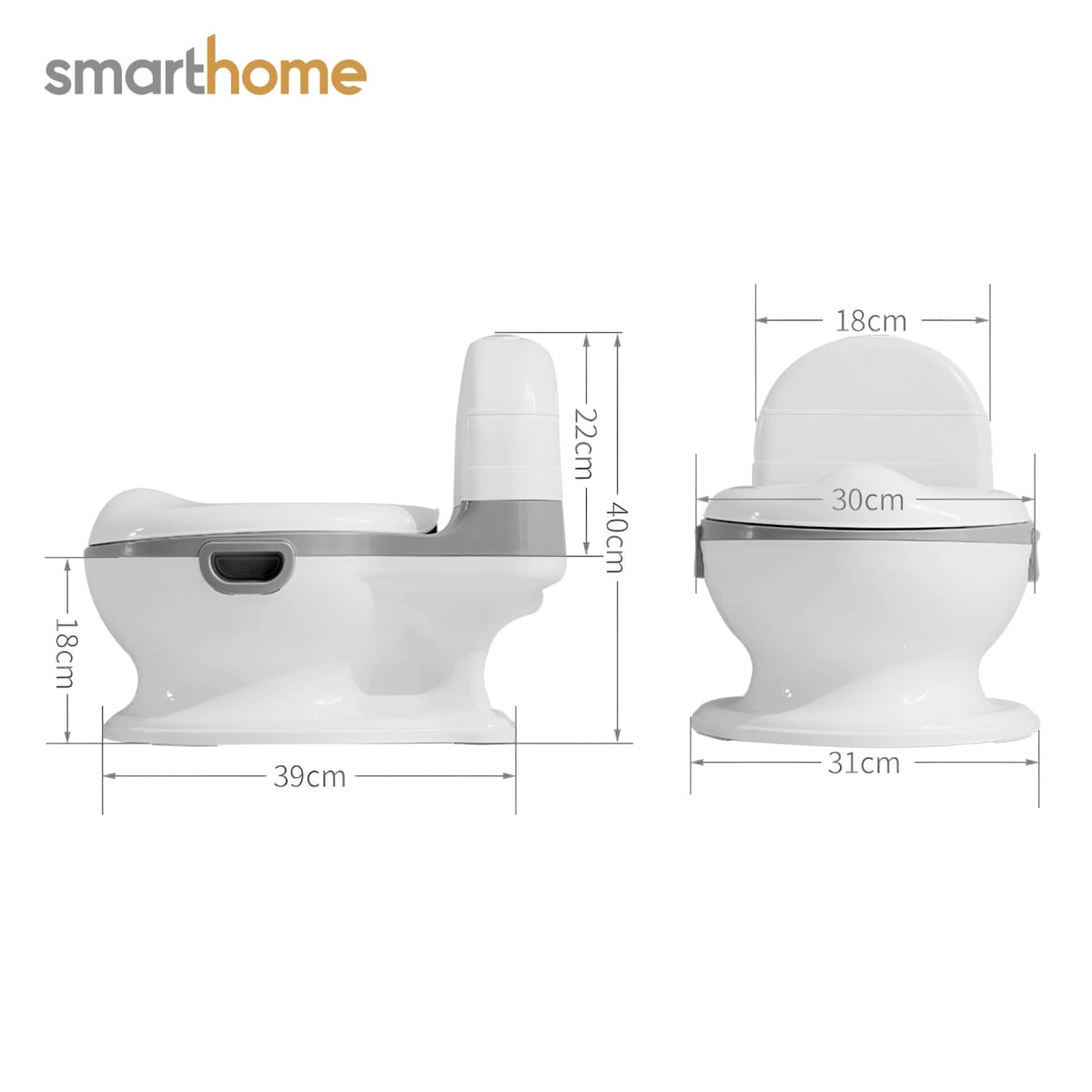 Baño de Aprendizaje Smarthome Blanco Gris9