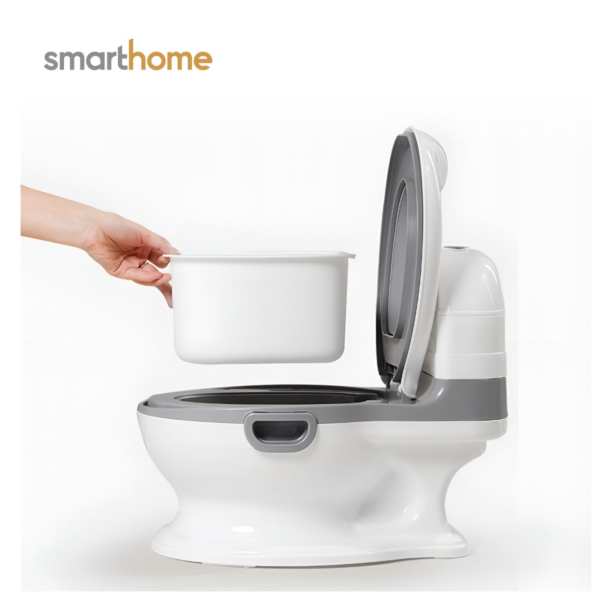 Baño de Aprendizaje Smarthome Blanco Gris2