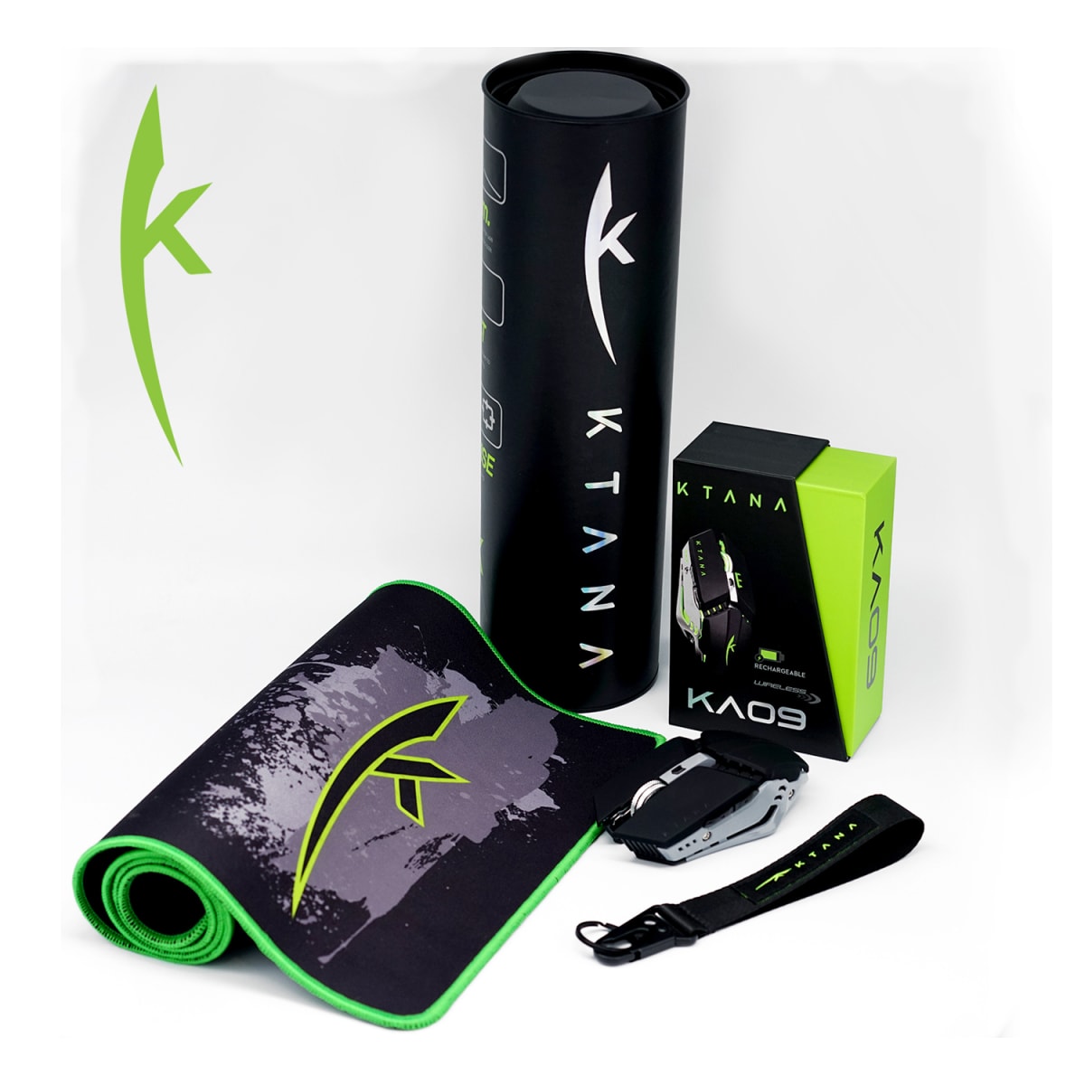 Kit Gamer Mouse + Pad Mouse + Llavero de Regalo Ktana1