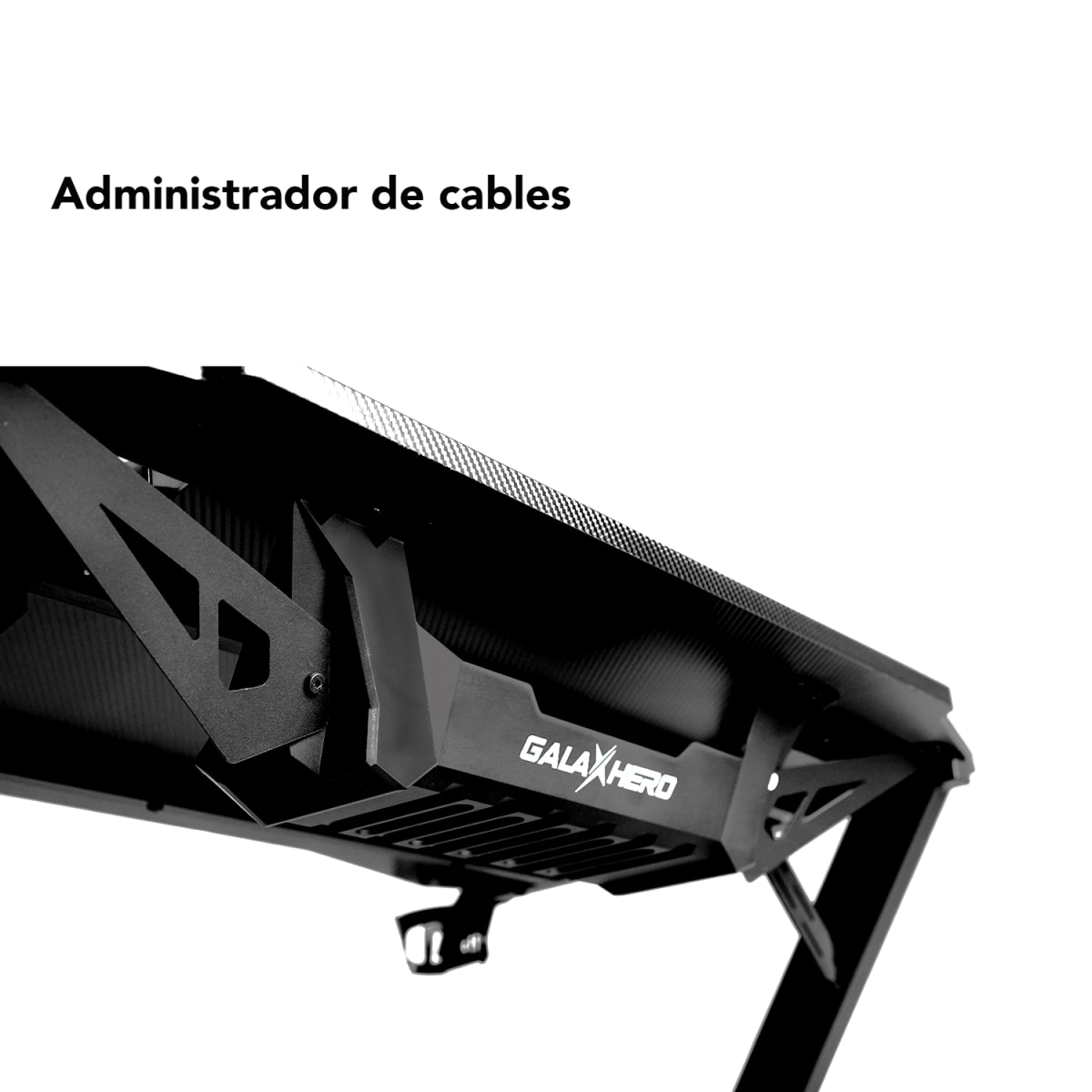 ESCRITORIO GAMER MULTIFUNCIONAL GALAXHERO COLOR NEGRO6