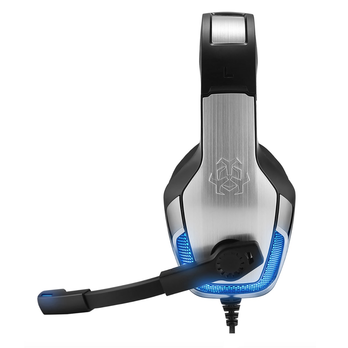 Audífono Gamer Profesional Kotion Each Negro-Azul2