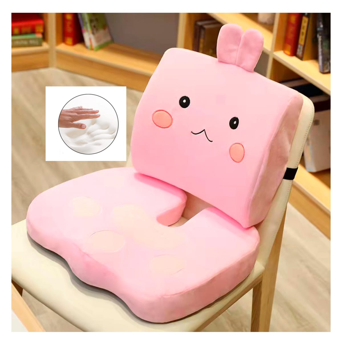 Kit Cojines Ergonómicos Ktana Infantil Rosa1