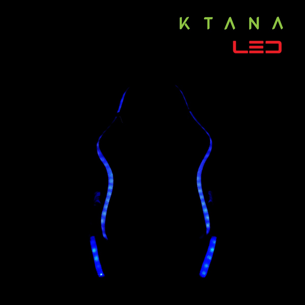 Silla Gamer Led Spectre Ktana Negra con Cojín Ergo Armor de Regalo5