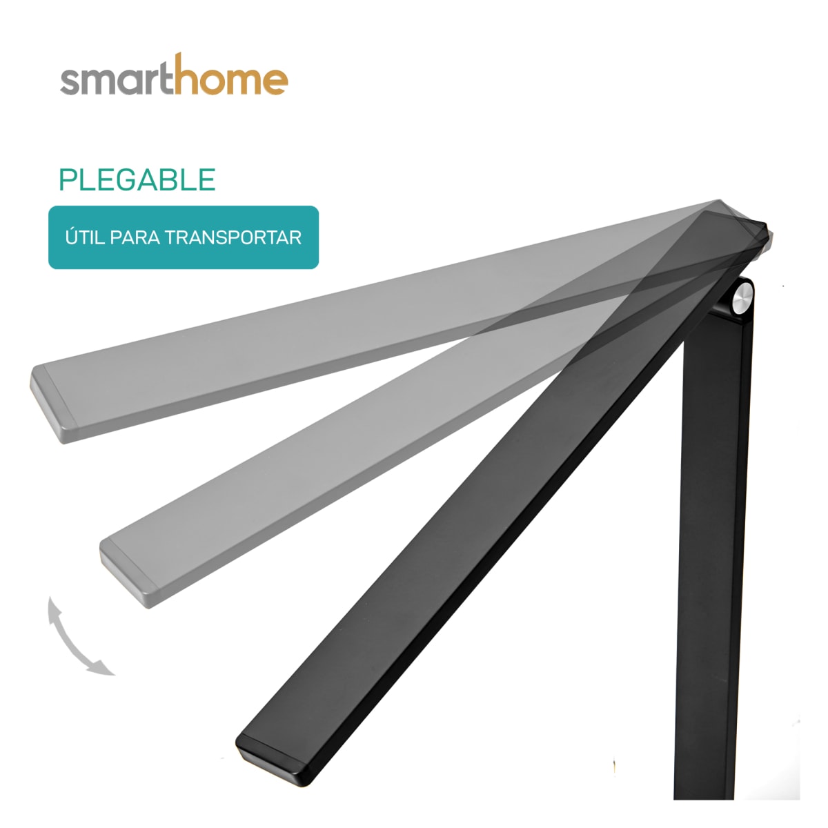 Lámpara Led de Aluminio Recargable8