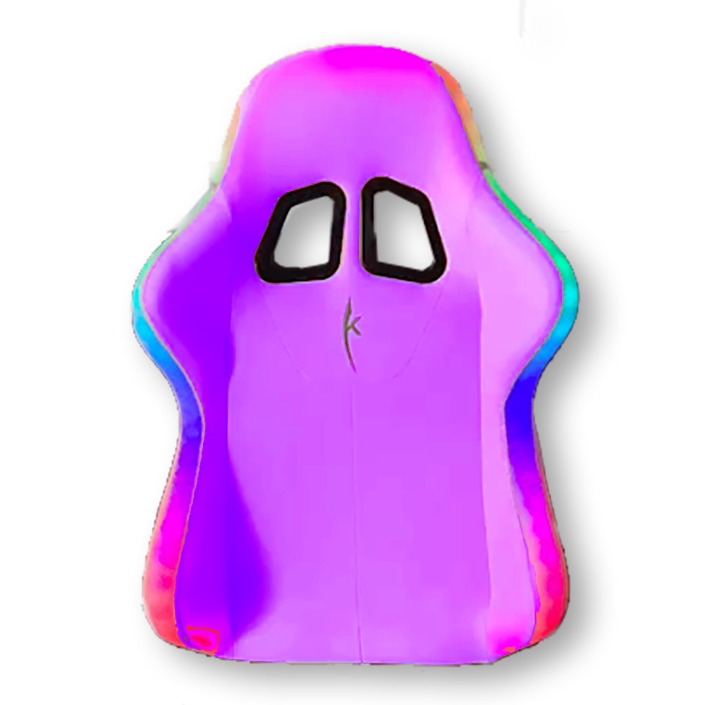 Silla Gamer Led Spectre Ktana Morada con Cojín Ergo Armor de Regalo1