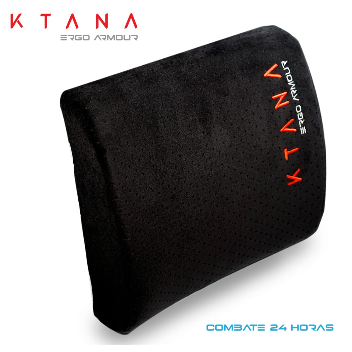 COJIN LUMBAR ERGONÓMICO MEMORY FOAM GAMER KTANA NEGRO2