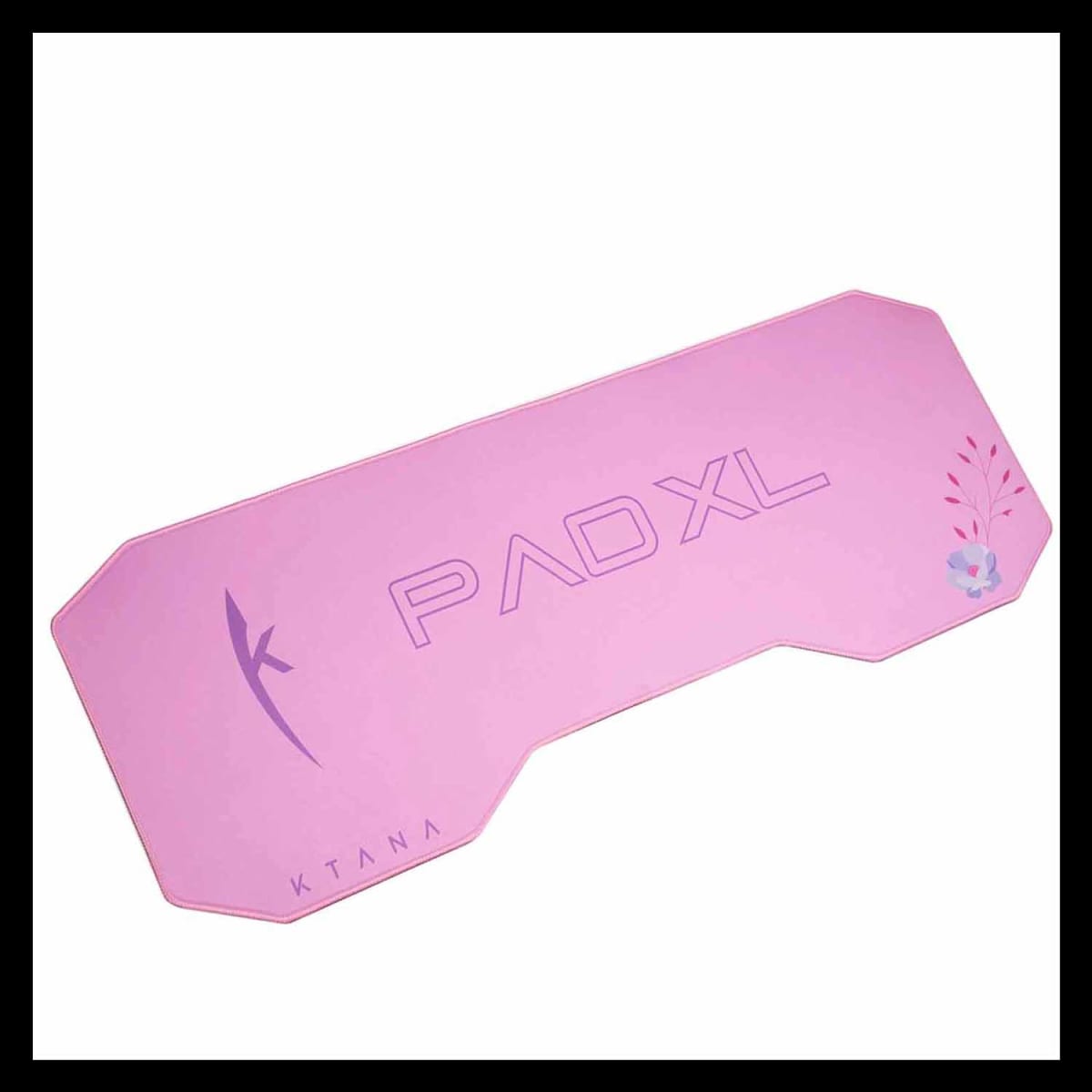 Kit Gamer Mouse, Pad mouse y llavero Rosado Ktana1