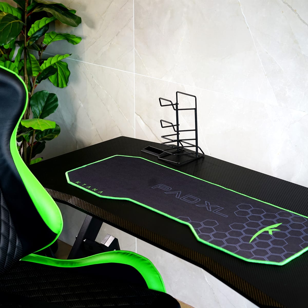 Mouse Pad Gamer Profesional 80x30 Cms Ktana Negro4