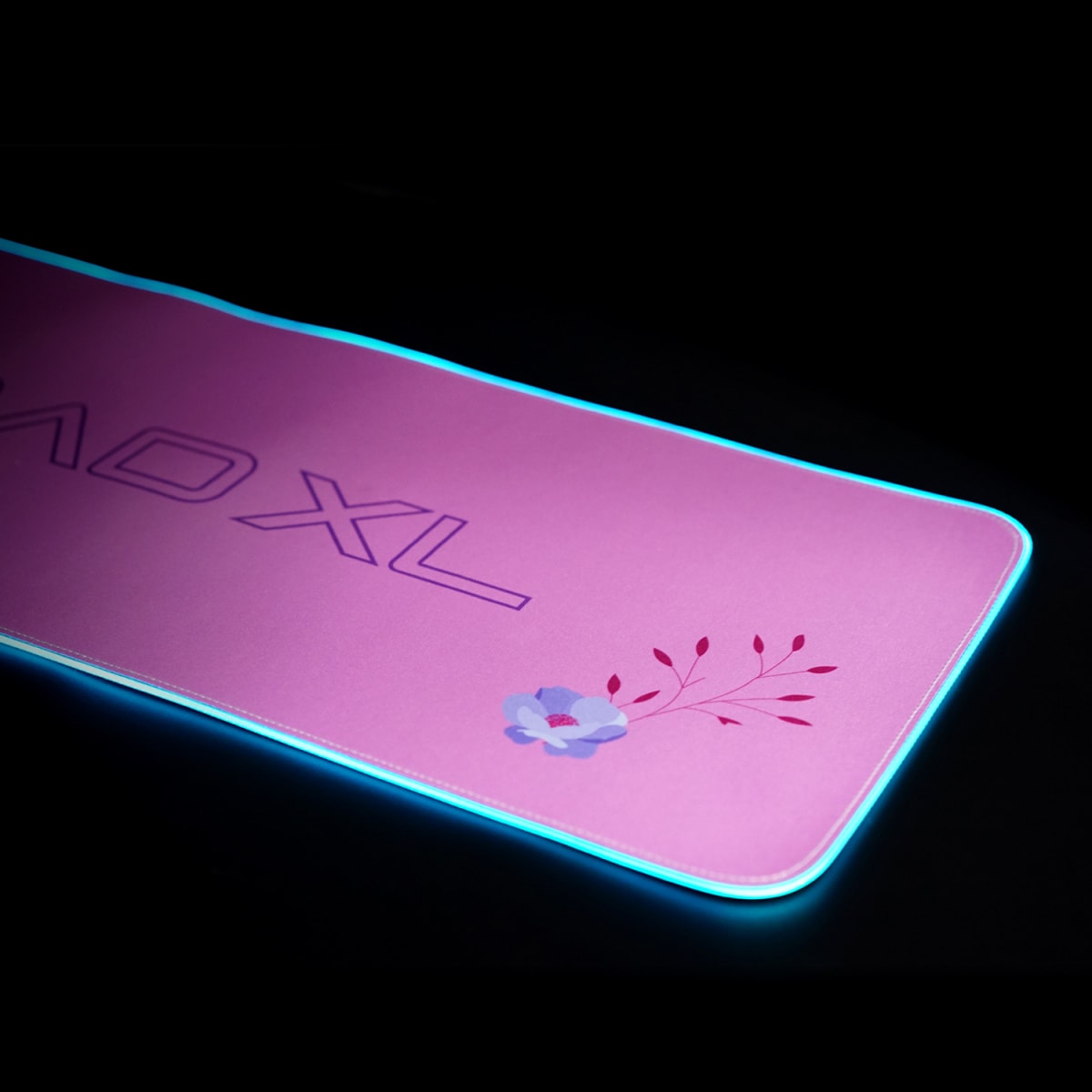 MOUSE PAD LED GAMER PROFESIONAL ROSADO 80X30 CMS KTANA6