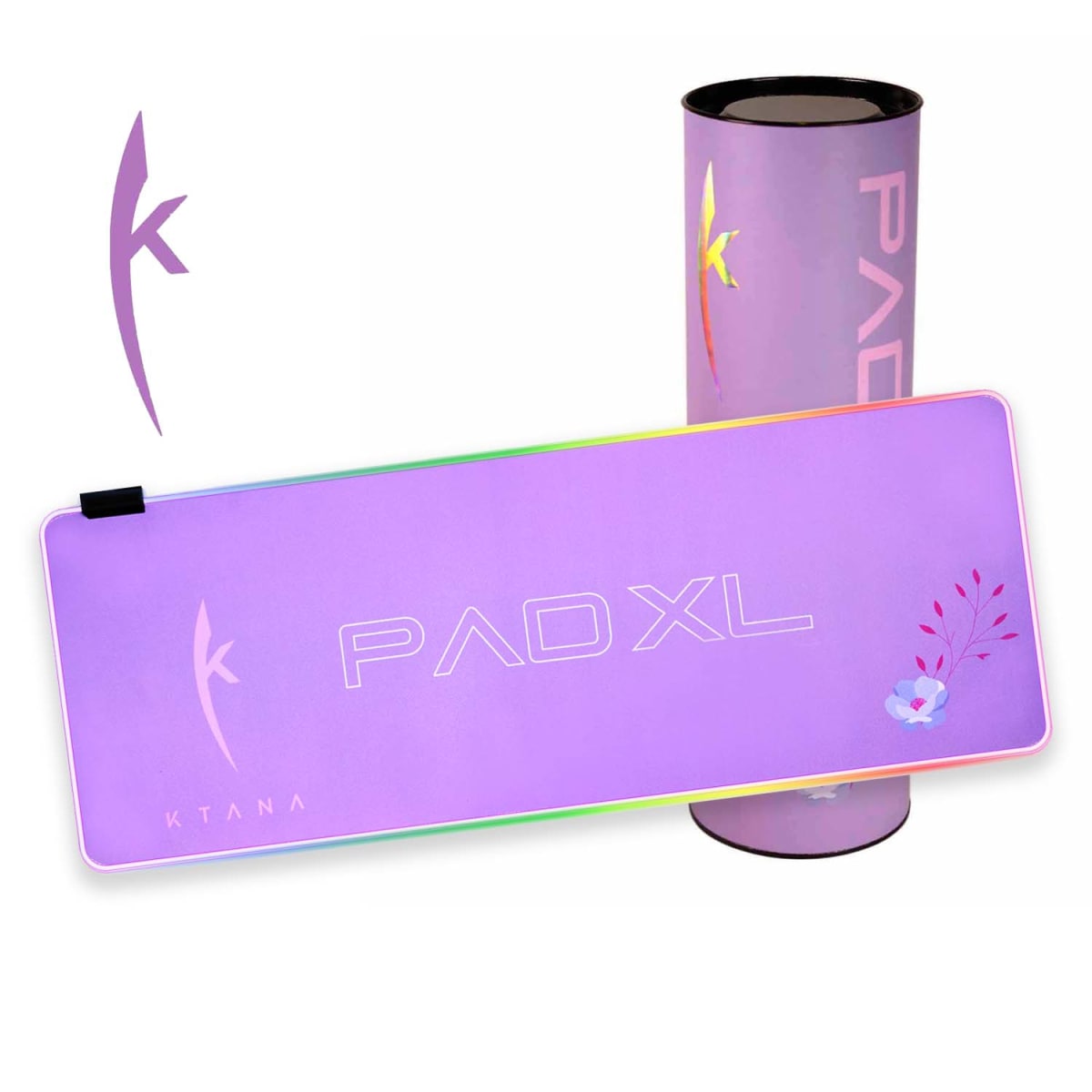 MOUSE PAD LED GAMER PROFESIONAL LILA 80X30 CMS KTANA1