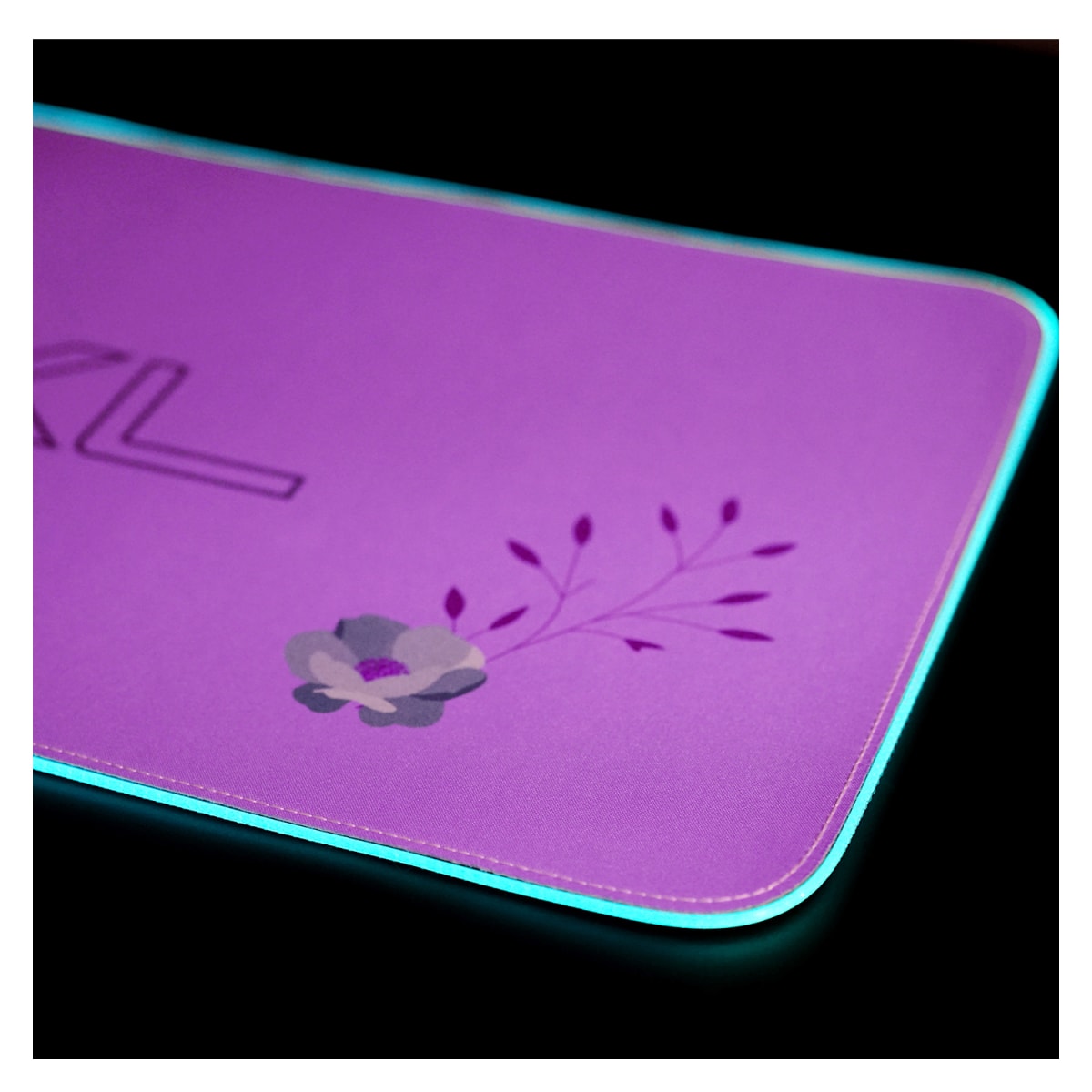 MOUSE PAD LED GAMER PROFESIONAL LILA 80X30 CMS KTANA5