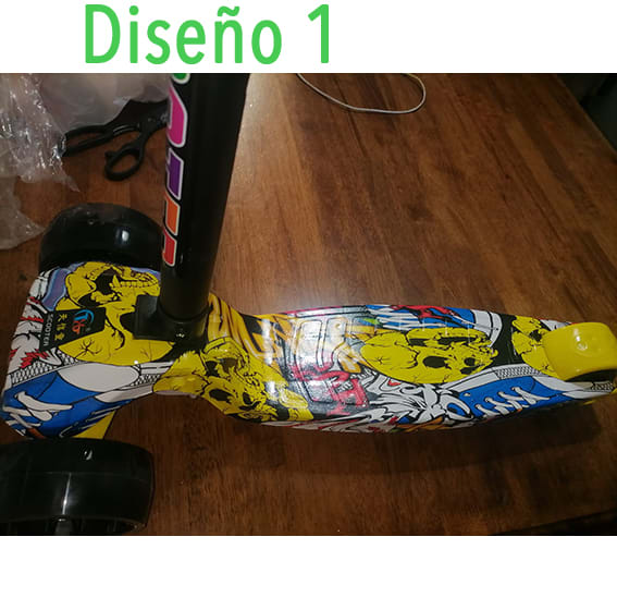 Scooter Luces Led Diseño Abatible offerstore Colores5