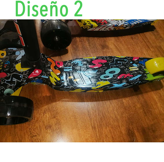 Scooter Luces Led Diseño Abatible offerstore Colores3
