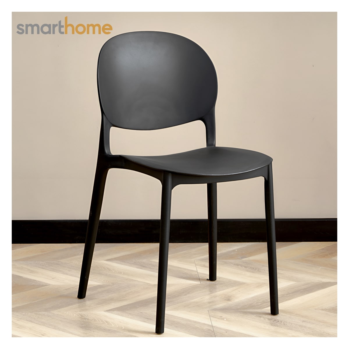 Silla Terraza Negro PVC Modelo Chaise Smarthome6