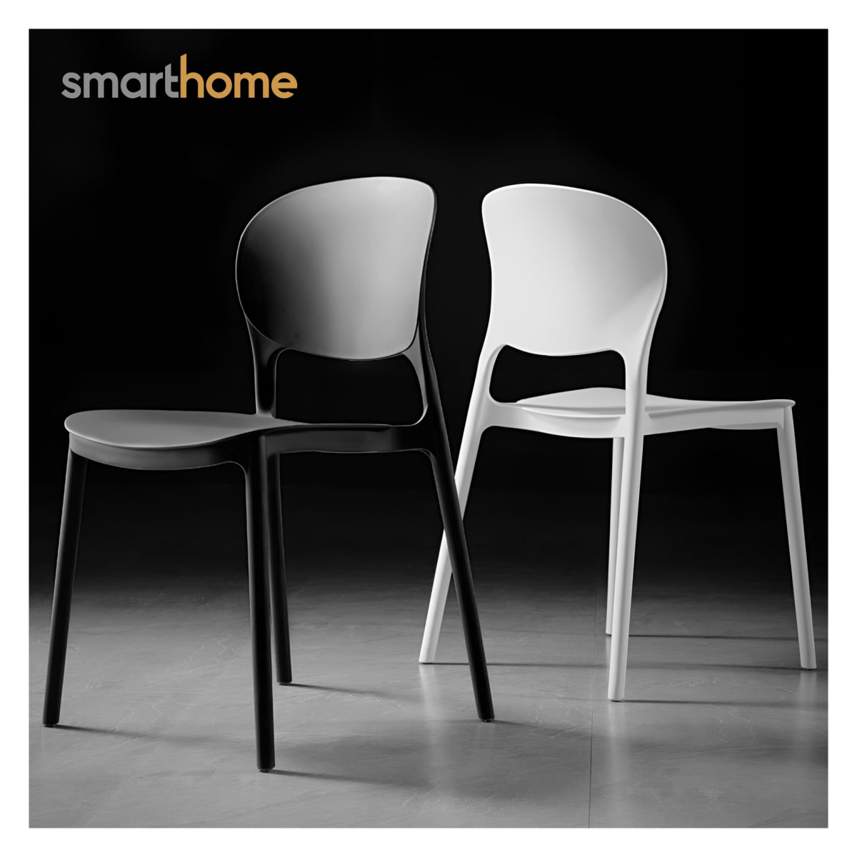 Silla Terraza Negro PVC Modelo Chaise Smarthome4