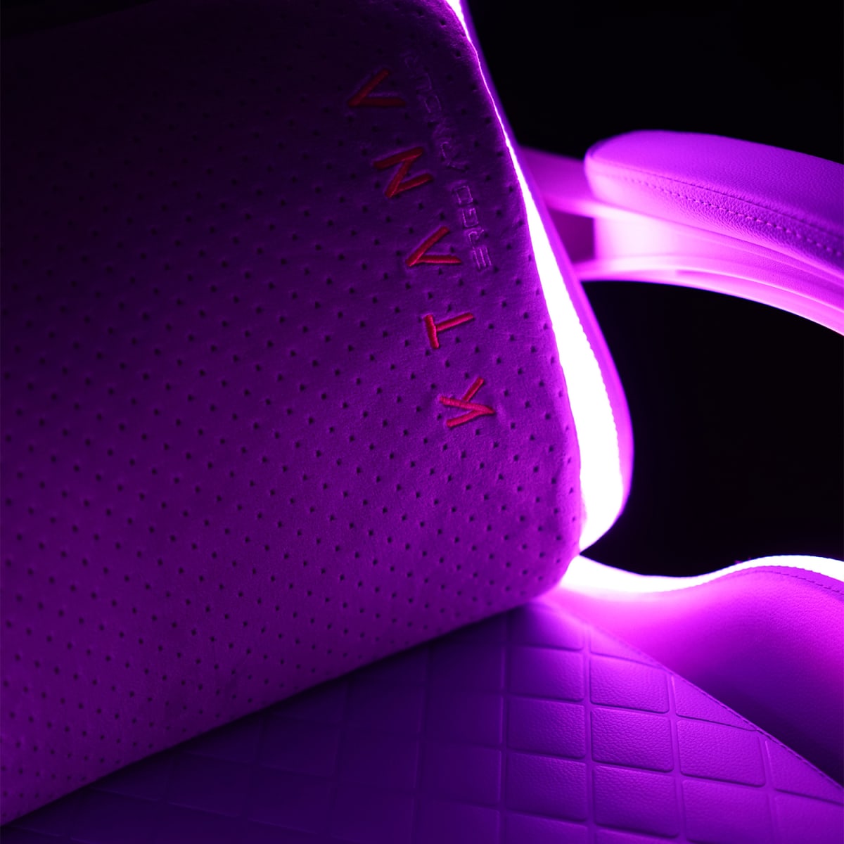 Silla Gamer Led Spectre Premier Ktana Rosa con Cojín Ergo7
