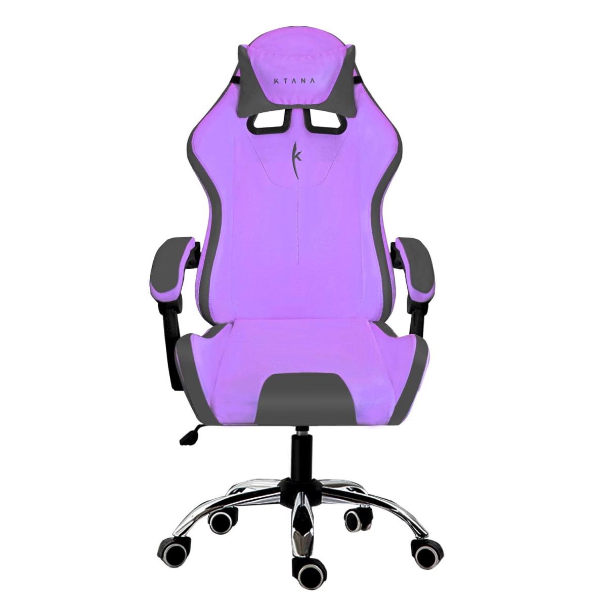 Silla Gamer Ktana Modelo Ergo Ultra Morado-Gris2