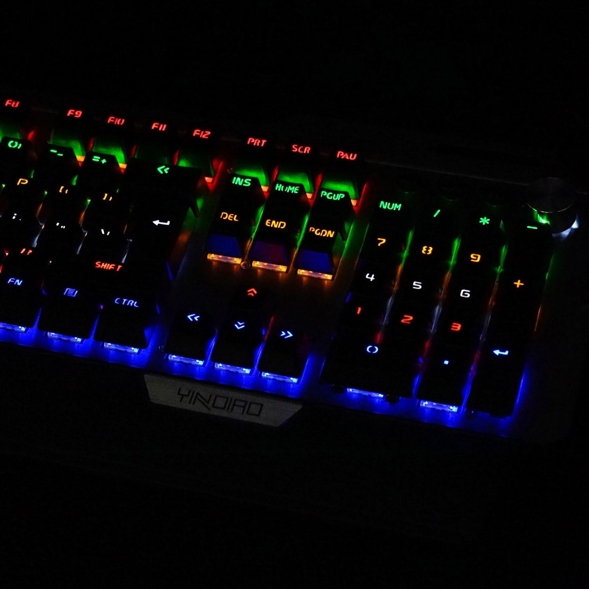Teclado Gamer Mecánico Profesional K100 Yindiao Negro6