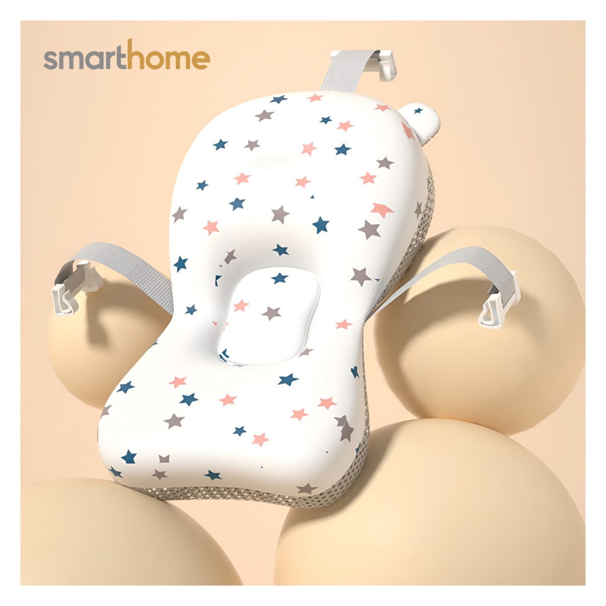 Bañera Plegable Smarthome con Termómetro Rosa6