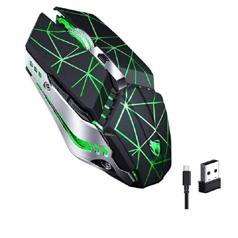MOUSE GAMER INALAMBRICO RECARGABLE TVOLF Q15 NEGRO3
