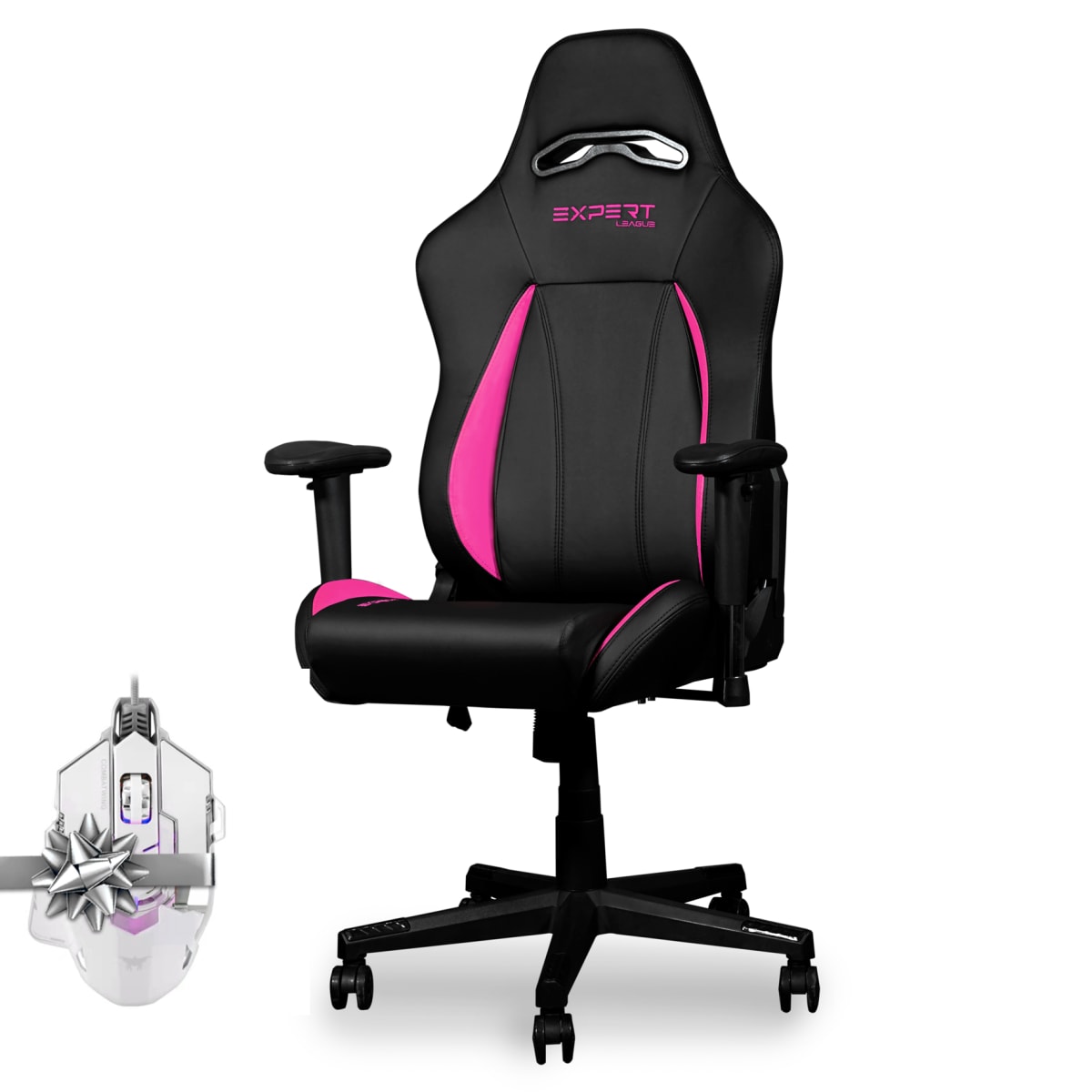 Silla Gamer Competición Expert League Ktana Fucsia1
