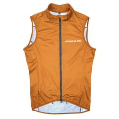 Cortaviento Ciclismo Mujer – Mostaza
