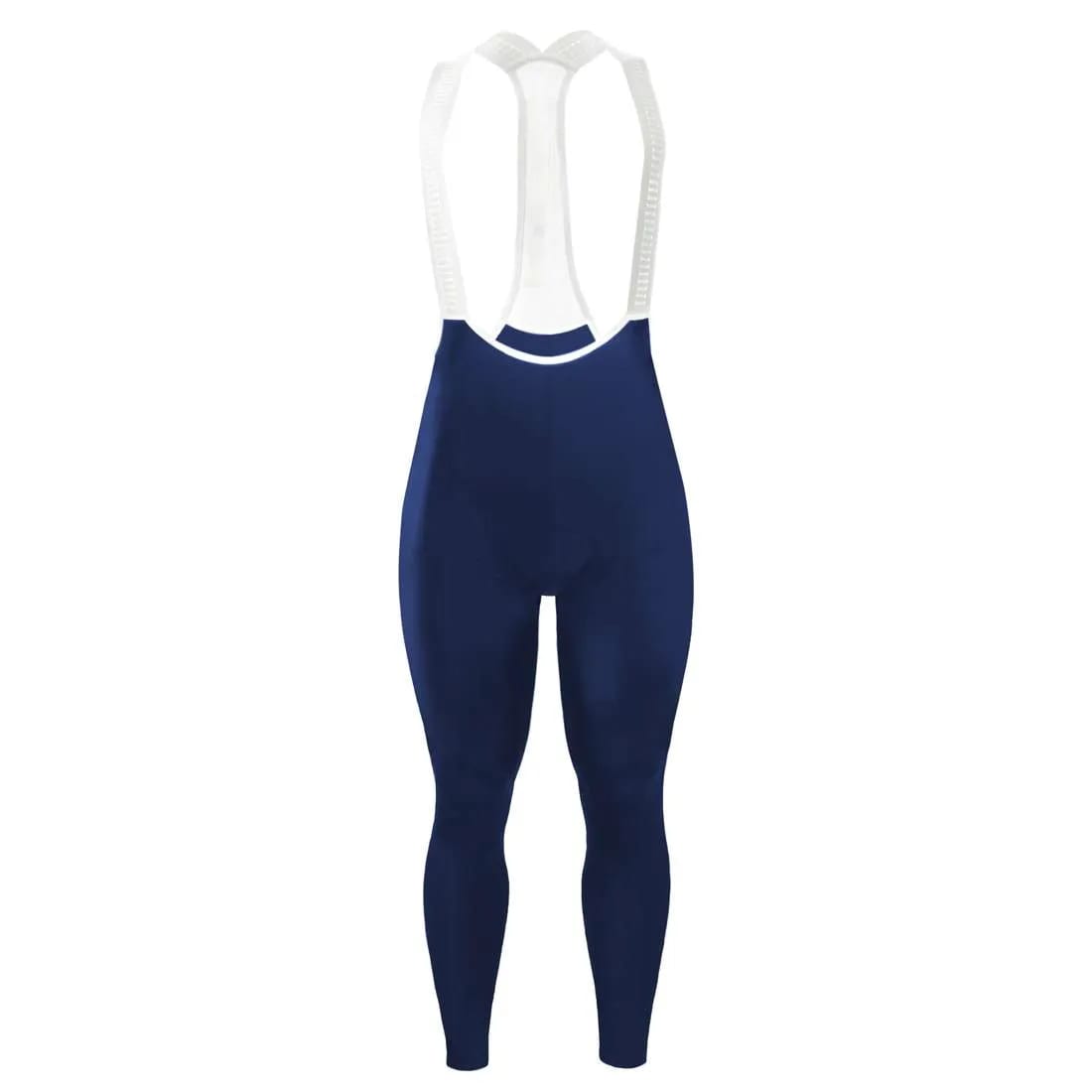Calza bib Lycra Larga Navy1