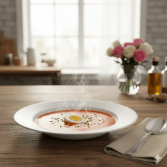 PLATO Plastico HONDO Blanco LADY # 10C - MELAFORM PH010C